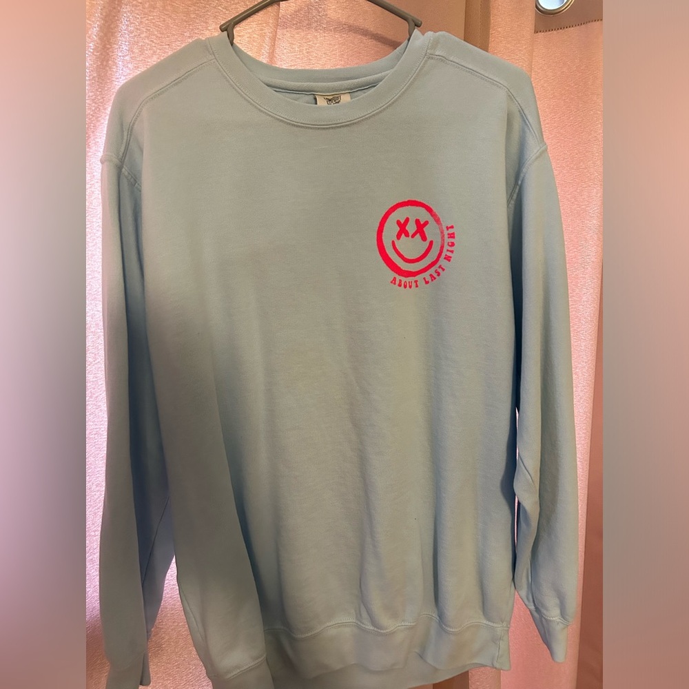 Comfort Colors Blue Crewneck Sweater